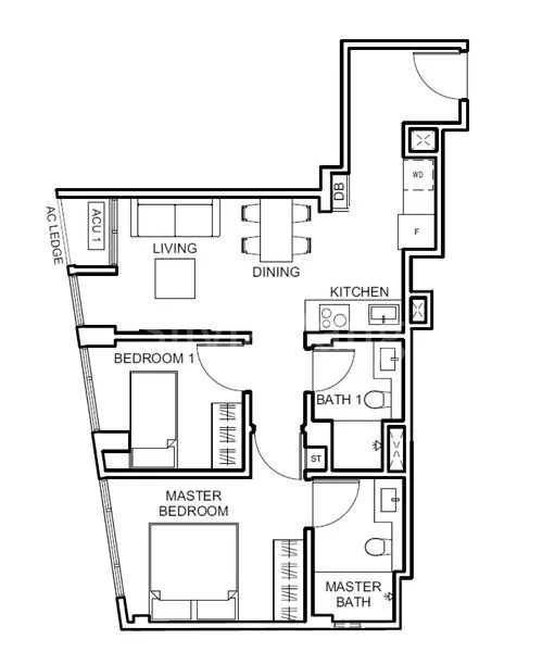 2 Bed Apartment (Condo) for Sale in  Artisan 8 - Image 7