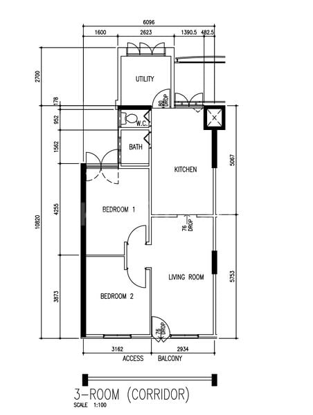 3 Room (3I) HDB for Rent in  15 Marsiling Lane - Image 7