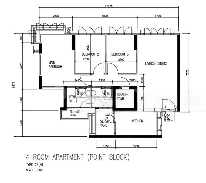 4 Room (4A) HDB for Sale in  211D Compassvale Lane - Image 14