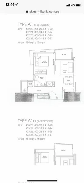 1 Bed Condo for Rent in  Skies Miltonia - Image 13