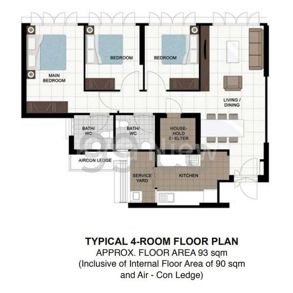Common Room (HDB) for Rent in 471A Fernvale Street - Image 5