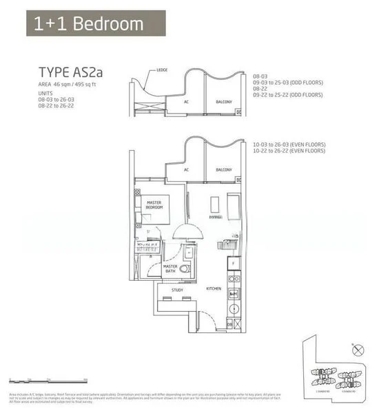 1 Bed Condo for Rent in  Queens Peak - Image 17