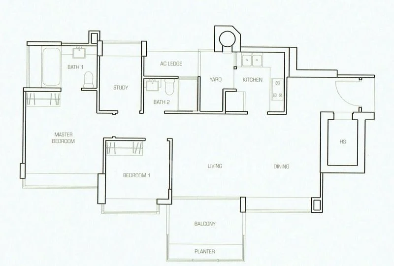 2+1 Bed Condo for Sale in Viz At Holland - Image 17