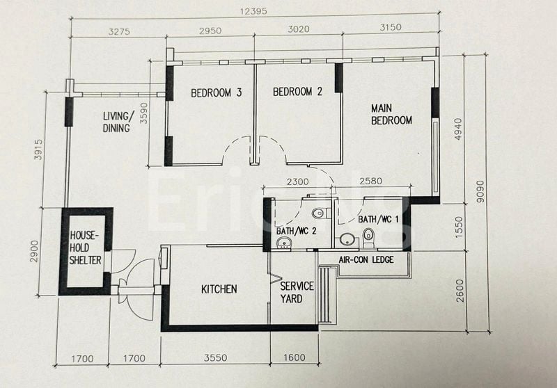 4 Room (4A) HDB for Sale in 315A Punggol Way - Image 4