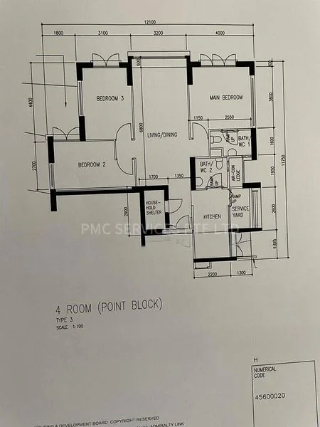 4 Room (4A) HDB for Rent in  487 Admiralty Link - Image 6