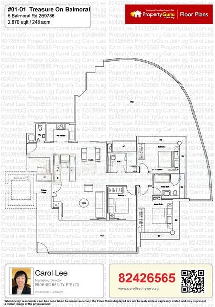 4 Bed Apartment (Condo) for Rent in  Treasure On Balmoral - Image 9