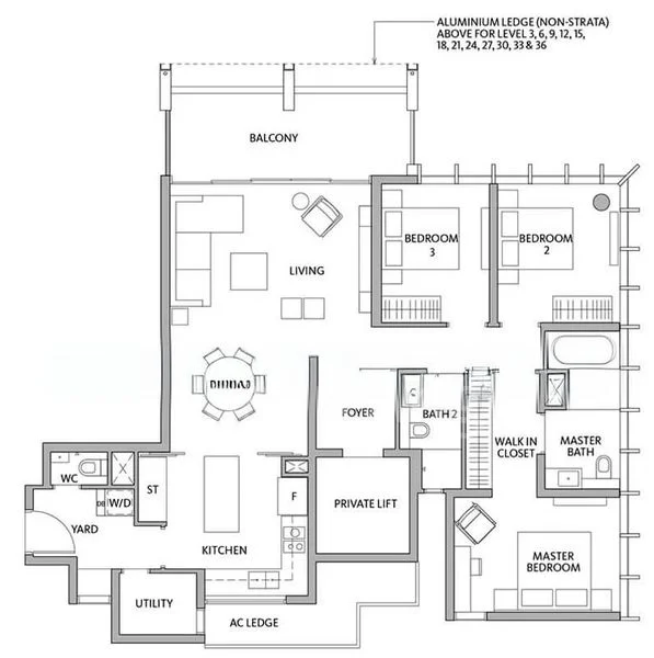 3 Bed Condo for Rent in  Riviere - Image 18