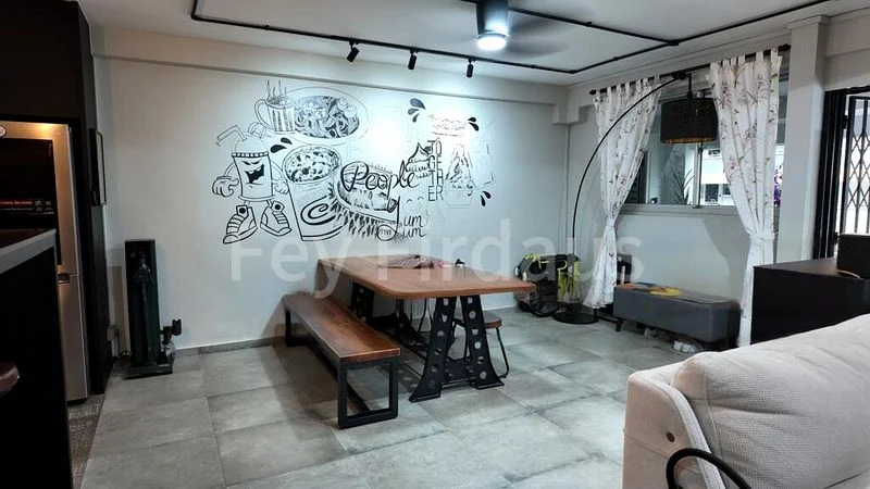 4 Room (4A) HDB for Sale in  420 Fajar Road - Image 1