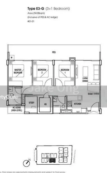 3 Bed Apartment (Condo) for Rent in  Cambio Suites - Image 8