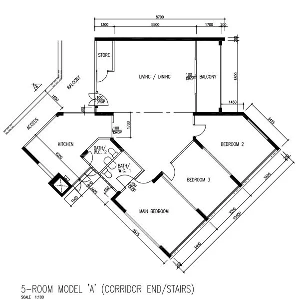 5 Room (5A) HDB for Sale in 103 Bukit Batok Central - Image 17