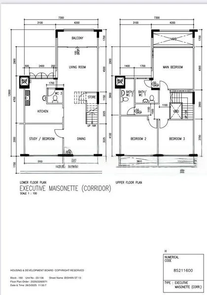 Maisonette HDB for Sale in  160 Bishan Street 13 - Image 17