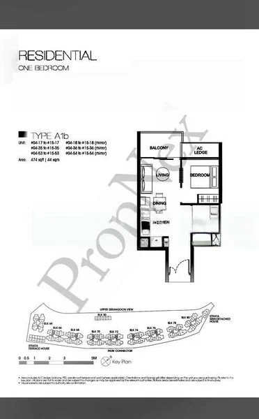 1 Bed Condo for Rent in  Kingsford Waterbay - Image 14