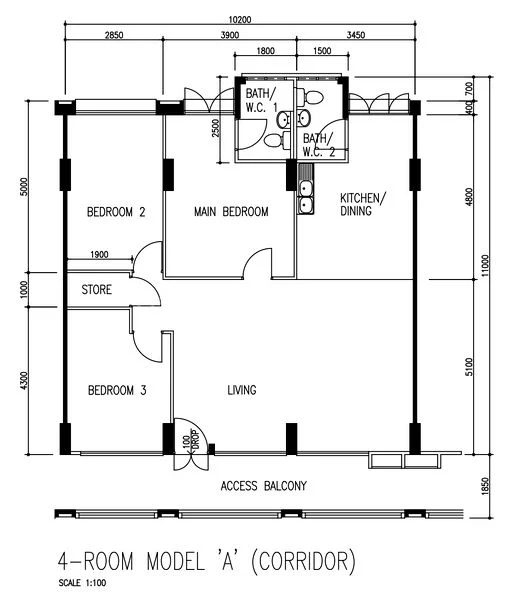 4 Room (4A) HDB for Sale in 639 Pasir Ris Drive 1 - Image 11