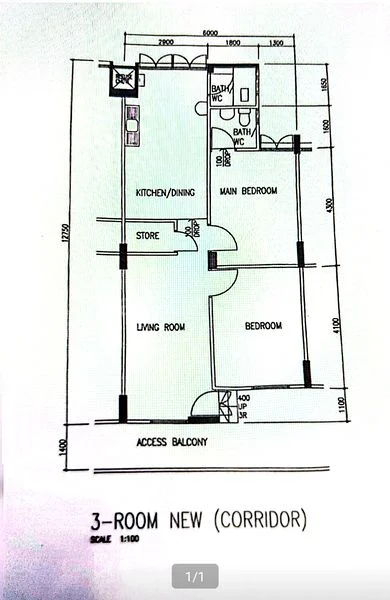 3 Room (3NG) HDB for Sale in  133 Yishun Street 11 - Image 10