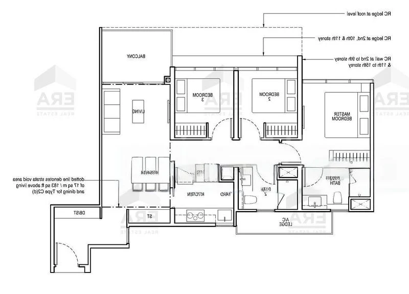 3 Bed Condo for Rent in The Tapestry - Image 19