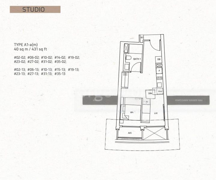 1 Bed Condo for Rent in  One Pearl Bank - Image 13