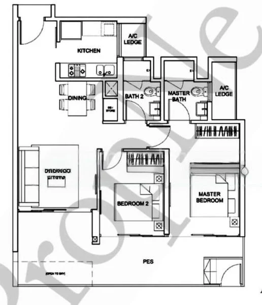 3 Bed Condo for Rent in  Sea Esta - Image 18