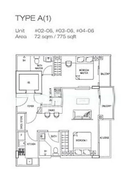 2 Bed Apartment (Condo) for Sale in  The Serenno - Image 5