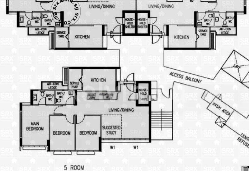 5 Room (5I) HDB for Rent in  184A Rivervale Crescent - Image 19