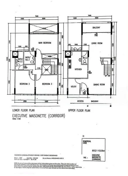 Maisonette HDB for Sale in  622 Hougang Avenue 8 - Image 19