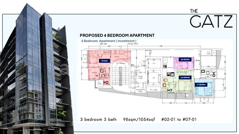 3 Bed Apartment (Condo) for Sale in  The Gatz - Image 9