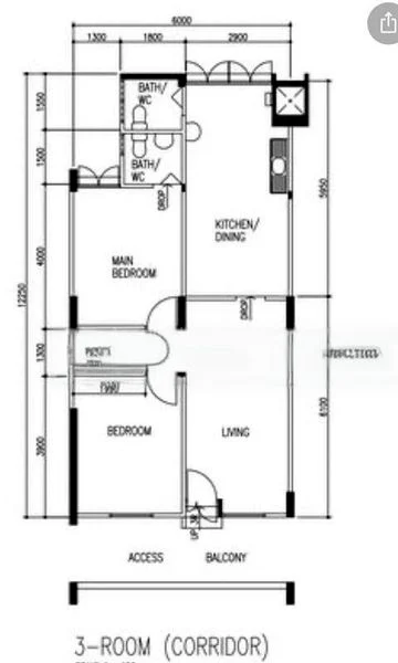 3 Room (3A) HDB for Rent in  204 Marsiling Drive - Image 8