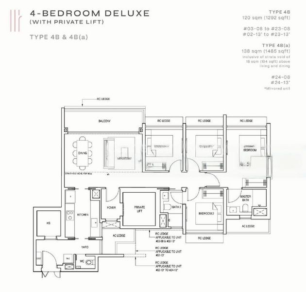 3+1 Bed Condo for Sale in  Pinetree Hill - Image 6