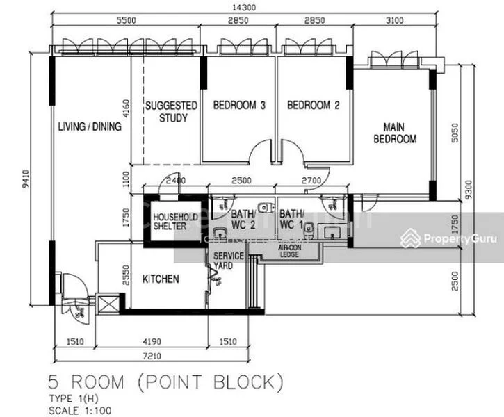 5 Room (5A) HDB for Sale in  183A Boon Lay Avenue - Image 11