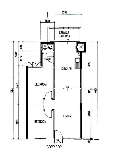 3 Room (3I) HDB for Sale in 47 Telok Blangah Drive - Image 12