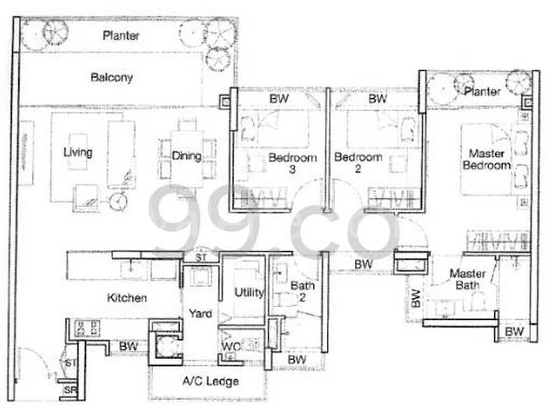 Common Room (Condo) for Rent in  Optima @ Tanah Merah - Image 8