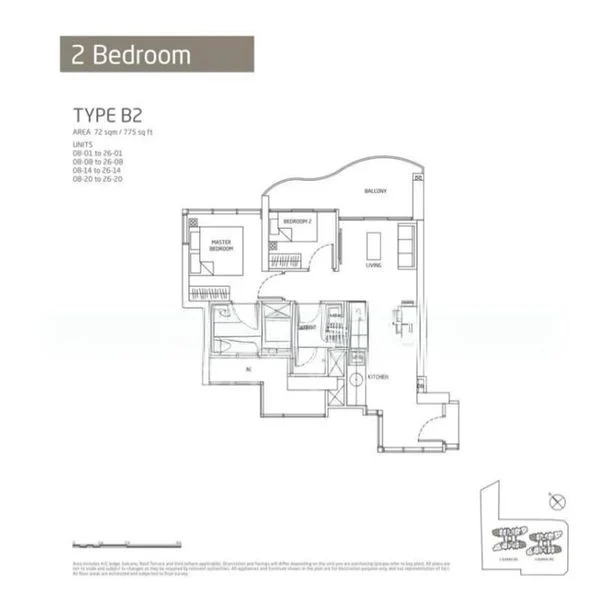 2 Bed Condo for Rent in  Commonwealth Drive - Image 14