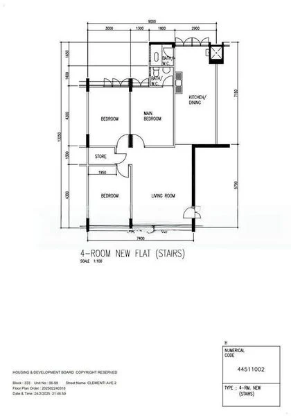 4 Room (4NG) HDB for Rent in  333 Clementi Avenue 2 - Image 8