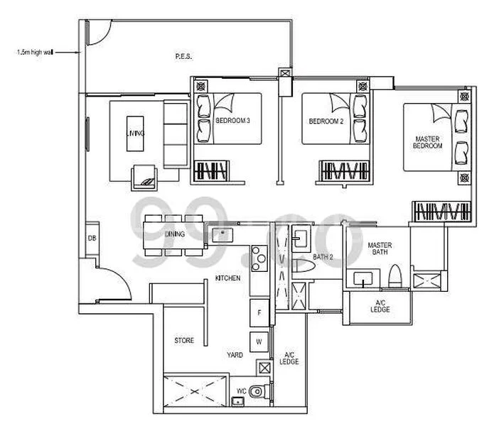 Common Room (Condo) for Rent in iNZ Residence - Image 16