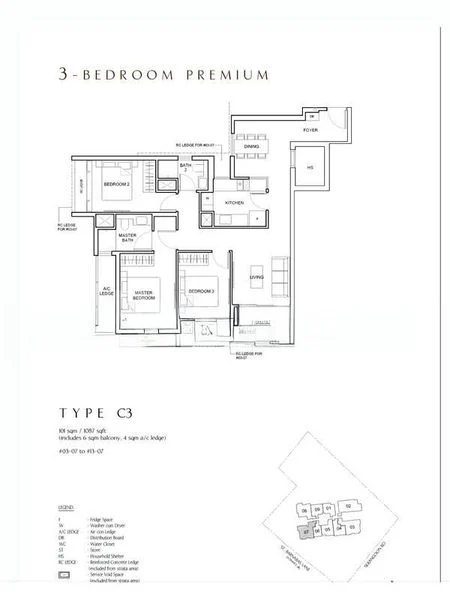 3 Bed Condo for Sale in  Serangoon Road - Image 7