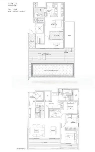 4 Bed Condo for Rent in  Lloyd Sixtyfive - Image 11