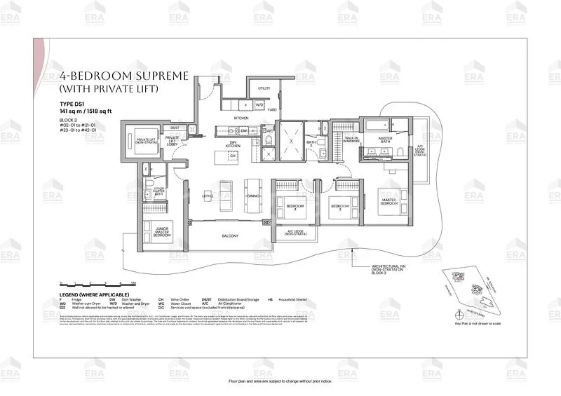 4 Bed Condo for Sale in  Zyon Grand - Image 19