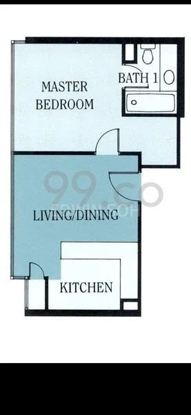 1 Bed Apartment (Condo) for Rent in  UE Square - Image 8