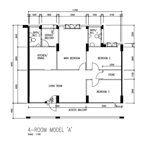4 Room (4A) HDB for Sale in 427 Woodlands Street 41 - Image 9