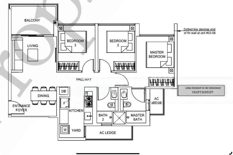 3 Bed Condo for Sale in  Rivercove Residences - Image 7