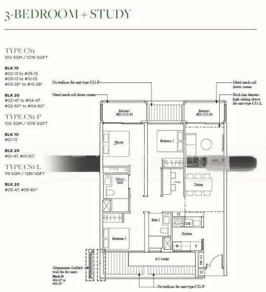 3 Bed Condo for Rent in  The Reef At King's Dock - Image 14