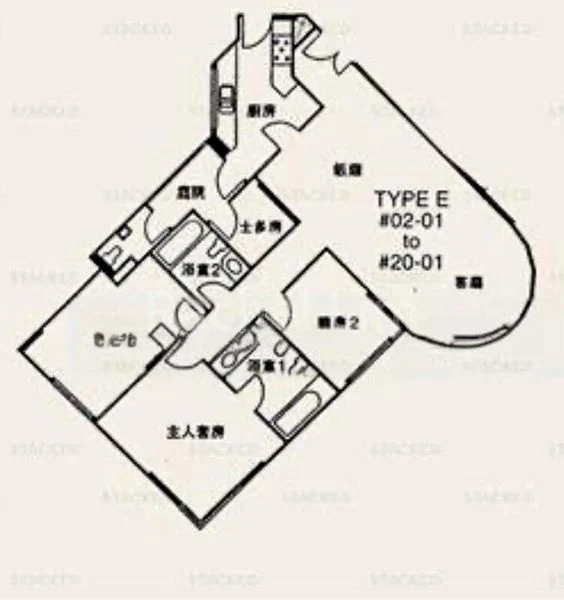 Master Room (Condo) for Rent in  Parc Oasis - Image 7