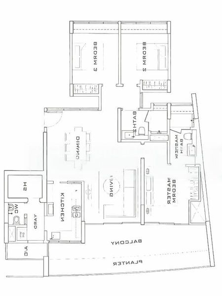 3 Bed Condo for Rent in  Sophia Residence - Image 11