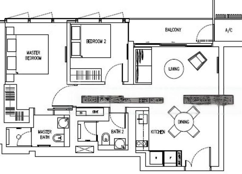 2 Bed Condo for Sale in  Echelon - Image 13