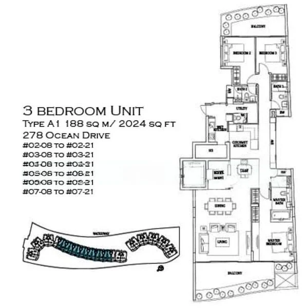 3 Bed Condo for Rent in  The Coast At Sentosa Cove - Image 5