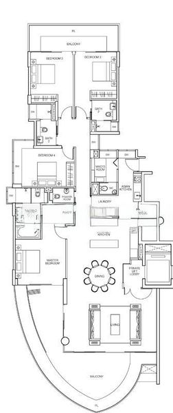 4 Bed Apartment (Condo) for Sale in Seascape - Image 13