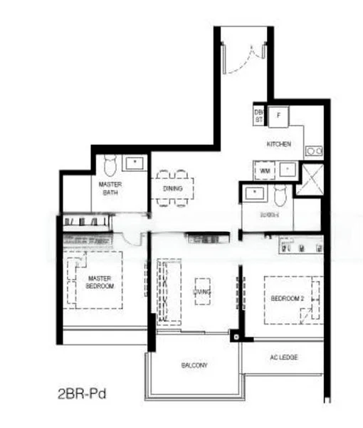 2 Bed Condo for Rent in  Normanton Park - Image 8