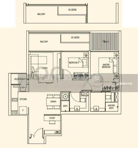 2 Bed Condo for Rent in  Kandis Residence - Image 12