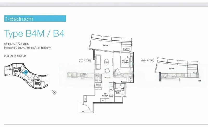 1 Bed Apartment (Condo) for Rent in  Duo Residences / Duo Tower/Duo  Galleria - Image 6
