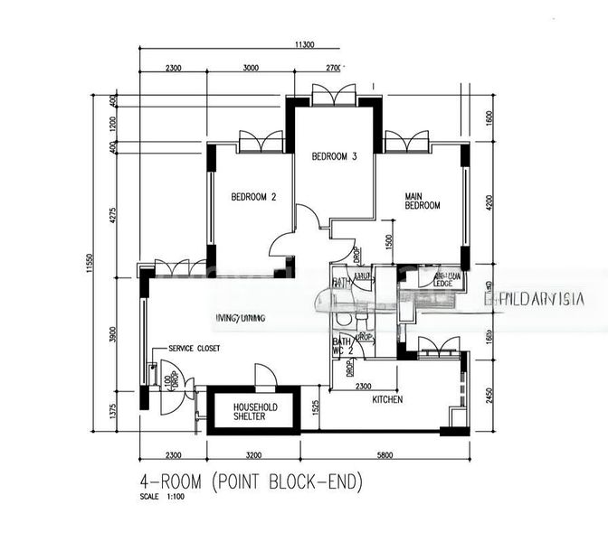 4 Room (4A) HDB for Sale in  150 Rivervale Crescent - Image 7