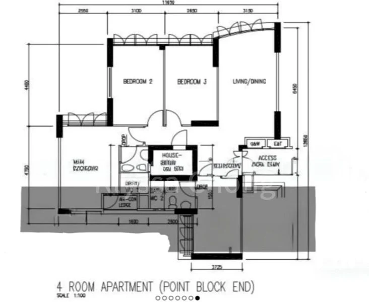 4 Room (4A) HDB for Sale in  27A Jalan Membina - Image 10